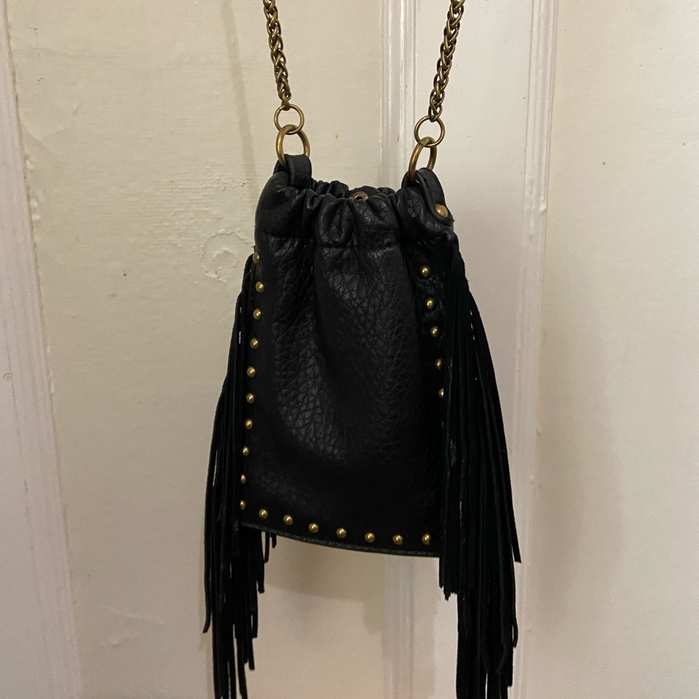 Dolce Vita chain fringe crossbody
